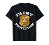 Halloween Fairy Security Costume RTees Halloween Adult Costume Fairy Protection T-Shirt - Black