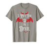 I Put the D in Devil Tees I Put the D in Devil Funny Halloween Matching Couple T-Shirt - Slate Grey