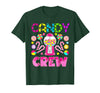 Candy Land Candy Crew Party Halloween Costumes T-Shirt - Dark Green