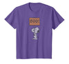 Peanuts Halloween Snoopy Boo Sign T-Shirt - Purple Heather