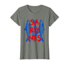 Vintage Sardine Tinned Fish Summer Tee Sardines Tinned Fish Retro Graphic for Men Women T-Shirt - Olive Heather