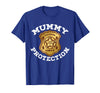 Halloween Mummy Security Costume RTees Halloween Adult Costume Mummy Protection T-Shirt - Royal Blue