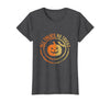Mademark All Treats No Tricks Halloween Design T-Shirt - Dark Heather Grey