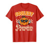 Halloween Shirts For Women Men Kids Boys Girls Halloween Coolest Pumpkin in Patch Costume Boys Kids Youth T-Shirt - Red