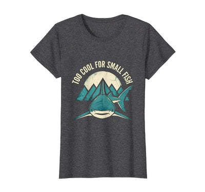Too Cool For Small Fish Whale Shark Design T-Shirt