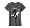 Mademark Fear Her Not The Sea Shark Women Design T-Shirt - Asphalt Grey