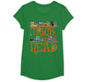 Trick or Read Funny Halloween Teacher Book Library Reading T-Shirt - Kelly Green