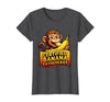 Mademark Certified Banana Enthusiast Funny Monkey Design T-Shirt - Women - Dark Heather Grey