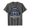 Mademark Shark Dad Approved Funny Father Design T-Shirt - Asphalt Grey