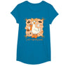 Just A Spooky Goose Halloween Goose Just A Spooky Goose Halloween Silly Goose Funny Halloween T-Shirt - Sapphire Blue