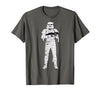 Star Wars Halloween Stormtrooper Mummy Wraps T-Shirt - Asphalt Grey