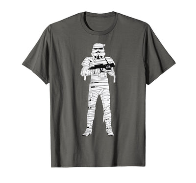 Star Wars Halloween Stormtrooper Mummy Wraps T-Shirt