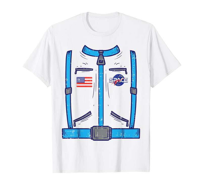 Halloween Shirts For Women Men Kids Boys Girls Space Suit Astronaut Cosmos Halloween Costume Men Kids Boys T-Shirt - As