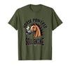 Mademark Horse Powered Soul Engine Equestrian Design T-Shirt - Men - Olive Green
