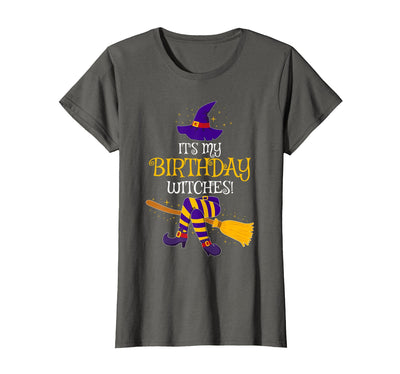 Halloween Witch Costume Group Matching Idea .Co It's My Birthday Witches! Family Matching Costume Halloween T-Shirt