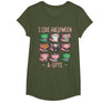 Cute Halloween Axolotl Scary Costumes Apparel Co Funny Axolotl I Like Halloween A-Lotl Axolotl Halloween T-Shirt - Olive
