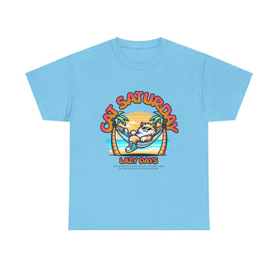 GENERIC cat Unisex Heavy Cotton Tee Sky