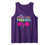 80s SMMBYV Lets get Physical | Totally Rad 90s Style Workout Gym Retro Tank Top - Purple
