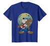 Disney Mickey Mouse Werewolf Halloween Costume T-Shirt - Royal Blue