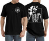 Ithalt Mens Halloween Shirt Halloweentown T Shirt Pumpkin Short Sleeve Top - Black1