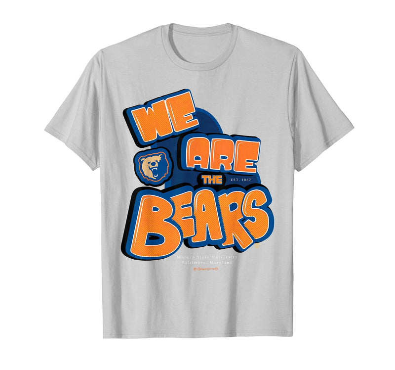 Dungeon Forward Morgan State University - We are The Bears - Essential HBCU T-Shirt - Silver Grey