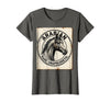 Mademark Arabian Rare Unapologetic Horse Portrait Design T-Shirt - Asphalt Grey