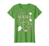 Spooky One First Birthday 1st Cute Pink Halloween Mama of The Spooky One Girl First Birthday Pink Halloween T-Shirt - Grass