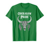 Chickasaw Pride Native American Nice Gifts Chickasaw Pride Tribe Native American Indian Buffalo T-Shirt - Kelly Green