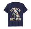 Mademark Ghost & Spirits - Ghost (99 Problems All) T-Shirt - Navy Blue-fluent in Ghost Speak