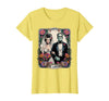 The Lovers Tarot Card Spooky Halloween Women Men The Monster Frankenstein and Bride The Lovers Tarot Card T-Shirt - Lemon
