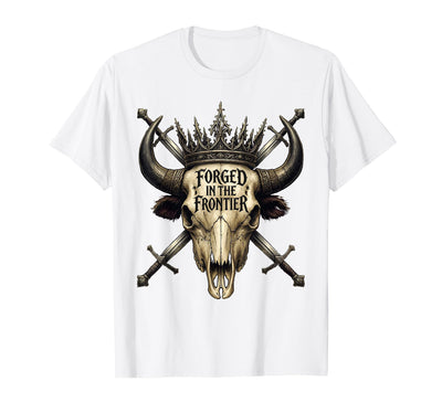 Cow Mademark Buffalo Soldiers Forged in the Frontier T-Shirt