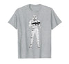 Star Wars Halloween Stormtrooper Mummy Wraps T-Shirt - Heather Grey
