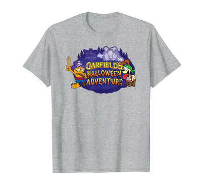 Garfield Halloween Adventure Pirate Cat and Dog Cartoon T-Shirt