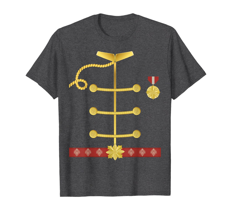Halloween Costume Tees Prince Charming Shirt Halloween Royalty Costume T-Shirt - Dark Heather Grey