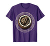 Mademark Cozy Monkey Curled in a Coconut Shell T-Shirt - Men - Purple