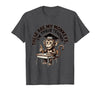Mademark These Are My Monkeys I'm Their Teacher Circus Design T-Shirt - Men - Dark Heather Grey