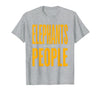 Mademark Elephants Are My People Safari Wildlife Design T-Shirt - Men - Heather Grey