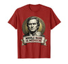 Mademark White Boy of the Year Middle Name Is Mediocre T-Shirt - Men - Cranberry Red