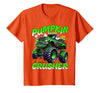 Pumpkin Crusher Kids Tees Pumpkin Crusher Monster Truck Ghosts Halloween for Boys T-Shirt - Orange