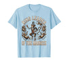 Mademark Ring Leader Of This Madness Circus Monkey Design T-Shirt - Men - Baby Blue