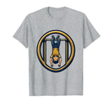 Mademark Second Grade Monkey Bars Upside Down Kid Design T-Shirt - Men - Heather Grey