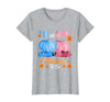 He Or She Pumpkin Gender Reveal Party Supplies Tee Halloween Pumpkin Gender Reveal He or She Mommy to Be T-Shirt - Heather