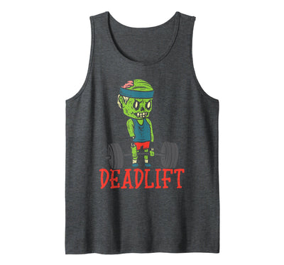 Halloween Women Men Kids Boys Girls Zombie Deadlift Funny Gym Halloween Workout Fitness Men PT Tank Top