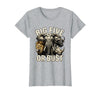 Mademark Big Five or Bust Safari Wildlife Design T-Shirt - Women - Heather Grey