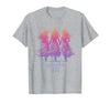 Escaped Since 1692 Halloween Escaped Since 1692 Funny Witch Halloween Design T-Shirt - Heather Grey