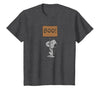 Peanuts Halloween Snoopy Boo Sign T-Shirt - Dark Heather Grey