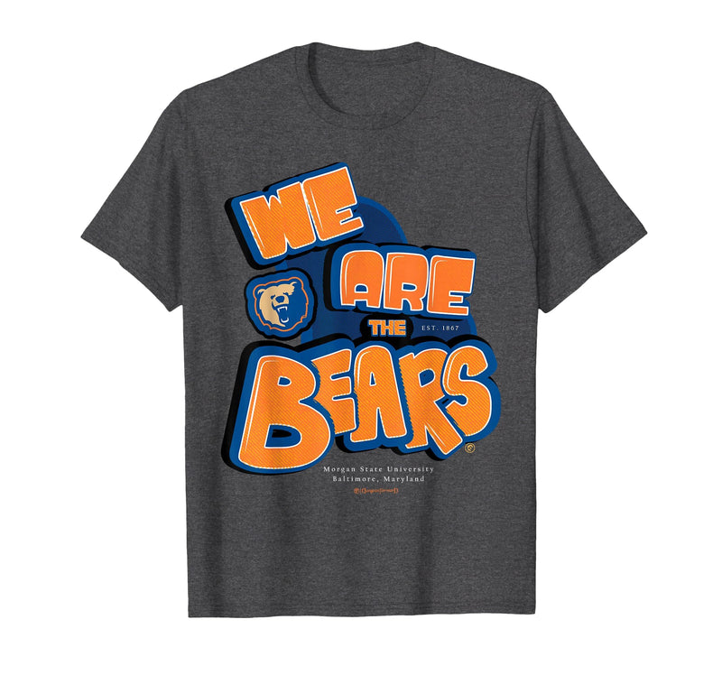 Dungeon Forward Morgan State University - We are The Bears - Essential HBCU T-Shirt - Dark Heather Grey