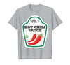 Lustige Essen & Sauce Fasching Kostüm Co. Chilli Sauce Costume Funny Fancy Dress Costumes for Men and Women T-Shirt -