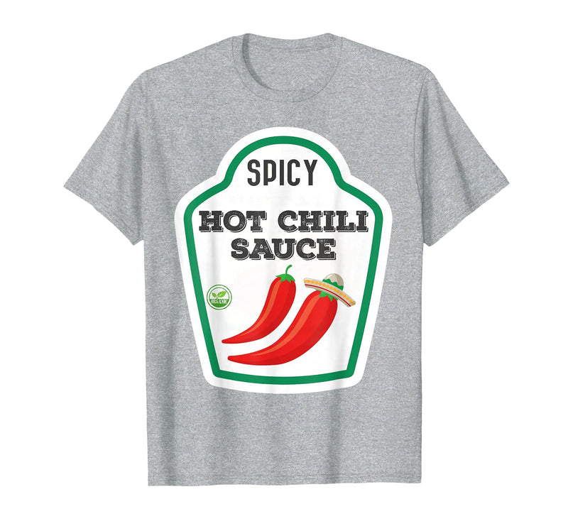 Lustige Essen & Sauce Fasching Kostüm Co. Chilli Sauce Costume Funny Fancy Dress Costumes for Men and Women T-Shirt -
