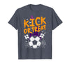 Halloween Shirts For Women Men Kids Boys Girls Halloween Soccer Kick Or Treat Football Costume Boys Kid Men T-Shirt -